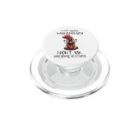 Funny Chicken arrête de me Demander Pourquoi Je craque pour Les Poulets - Chicks PopSockets PopGrip pour MagSafe