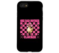 Funny Chicken Farm Chicken Girl Mom One Bad Mother Clucker Coque pour iPhone SE (2020) / 7/8