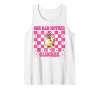 Funny Chicken Farm Chicken Girl Mom One Bad Mother Clucker Débardeur