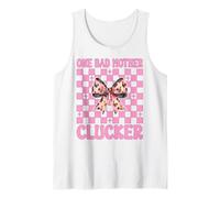 Funny Chicken Farm Chicken Girl Mom One Bad Mother Clucker Débardeur