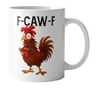 Funny Chicken Mug | 12oz Rooster Ceramic Coffee Cup | Novelty Mug Drinkware | For Tea Hot Cocoa Milk Juice Cold Drinks Coworkers Women Men Chicken Lovers Favors Farmhouse Kitchen Home Office