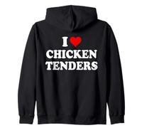 Funny Chicken Tender I Love Chicken Tenders Chicken Tendies Sweat à Capuche