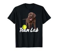 Funny Chocolate Lab Chiot T-Shirt