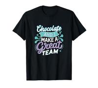 Funny Chocolate Lover Sweet Tooth Humour Life Meme Novelty T-Shirt