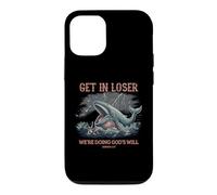 Funny Christian Get in Loser We're Doing God's Will Coque pour iPhone 12/12 Pro