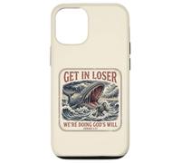 Funny Christian Get in Loser We're Doing God's Will Coque pour iPhone 12/12 Pro