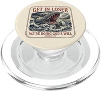 Funny Christian Get in Loser We're Doing God's Will PopSockets PopGrip pour MagSafe