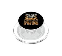Funny Christian Religious Servant of God Faithful Jesus PopSockets PopGrip pour MagSafe