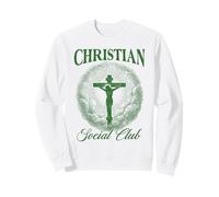Funny Christianisme Social Club Jesus Faith Sweatshirt