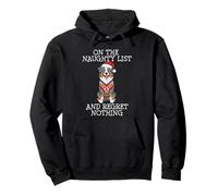 Funny Christmas Australian Shepherd Naughty List Sweat à Capuche