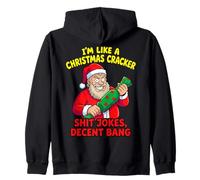 Funny Christmas Cracker Decent Bang Sweat à Capuche