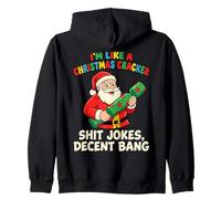 Funny Christmas Cracker Decent Bang Sweat à Capuche