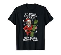 Funny Christmas Cracker Decent Bang T-Shirt