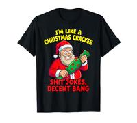 Funny Christmas Cracker Decent Bang T-Shirt