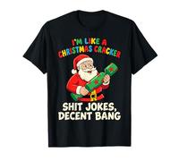 Funny Christmas Cracker Decent Bang T-Shirt