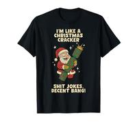 Funny Christmas Cracker Decent Bang T-Shirt