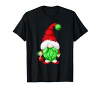Funny Christmas GNOME with Red Christmas Tree Ball for Xmas T-Shirt