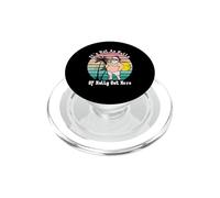 Funny Christmas in July Hot As Balls Santa Summer Party PopSockets PopGrip pour MagSafe