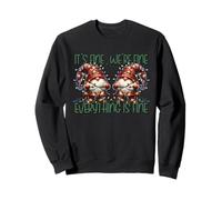 Funny Christmas Lights Everything is Fine Christmas GNOME Sweatshirt