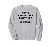 Funny Clean Bible Character Humor - Leviathin Biblical Dino Sweatshirt