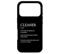 Funny Cleaner Definition Dictionnaire Sarcastique Coque pour iPhone 17 Pro