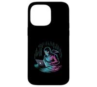 Funny Code Ninja Hacker Programmer Ordinateur Portable Coque pour iPhone 14 Pro Max