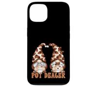 Funny Coffee Gnomes for Two Coffee Lover and Pot Dealer Coque pour iPhone 13