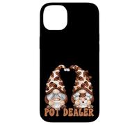 Funny Coffee Gnomes for Two Coffee Lover and Pot Dealer Coque pour iPhone 14 Plus