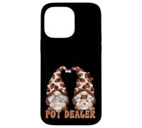 Funny Coffee Gnomes for Two Coffee Lover and Pot Dealer Coque pour iPhone 14 Pro Max