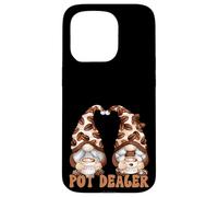 Funny Coffee Gnomes for Two Coffee Lover and Pot Dealer Coque pour iPhone 15 Pro
