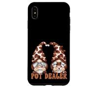 Funny Coffee Gnomes for Two Coffee Lover and Pot Dealer Coque pour iPhone XS Max