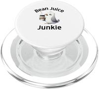 Funny Coffee Lovers, Accro au jus de Haricots et Mignonne Mouette PopSockets PopGrip pour MagSafe