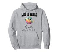 Funny Colorful Bird Shirt Cute Bird Humor Tee Life is Short Sweat à Capuche