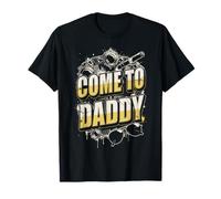 Funny Come to Daddy Cigar Lunettes de Soleil T-Shirt