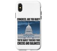 Funny Congress US Capitol Politics Joke Washington DC Humor Coque pour iPhone X/XS