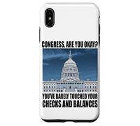 Funny Congress US Capitol Politics Joke Washington DC Humor Coque pour iPhone XS Max
