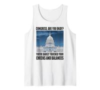 Funny Congress US Capitol Politics Joke Washington DC Humor Débardeur