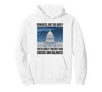 Funny Congress US Capitol Politics Joke Washington DC Humor Sweat à Capuche