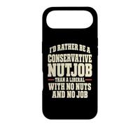 Funny Conservateur Nutjob Political Satire Libéral Joke Coque pour iPhone Air
