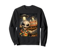 Funny Conspiracy Alien Selfie Area 51 UFO UAP Lovers Sweatshirt