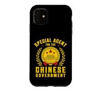 Funny Conspiracy Meme Political Satire Internet China Humour Coque pour iPhone 11