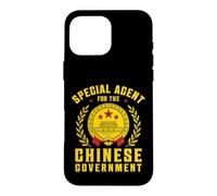 Funny Conspiracy Meme Political Satire Internet China Humour Coque pour iPhone 16 Pro Max