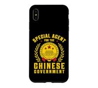 Funny Conspiracy Meme Political Satire Internet China Humour Coque pour iPhone XS Max