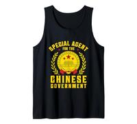 Funny Conspiracy Meme Political Satire Internet China Humour Débardeur