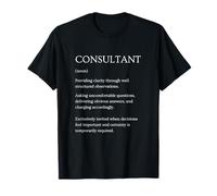 Funny Consultant Definition Dictionnaire Sarcastique T-Shirt