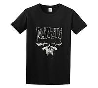 Funny Cool Danzig Skull Logo Chest Value Alternative Beautiful Young T-Shirt Black M