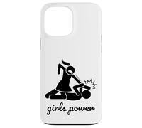 Funny Cool Figures Stick Cartoon Fight, Girl Power Graphic Coque pour iPhone 13 Pro Max