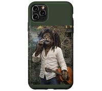 Funny Cool Rasta Cat Retro Reggae Meme Coque pour iPhone 11 Pro Max