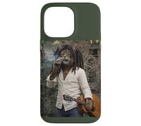 Funny Cool Rasta Cat Retro Reggae Meme Coque pour iPhone 14 Pro Max