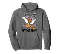 Funny Cool Tiger Flying Novelty Graphic Tees & Cool Designs Sweat à Capuche